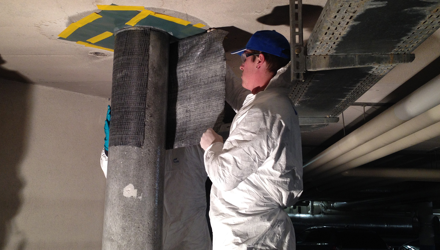 Reinforcement of columns