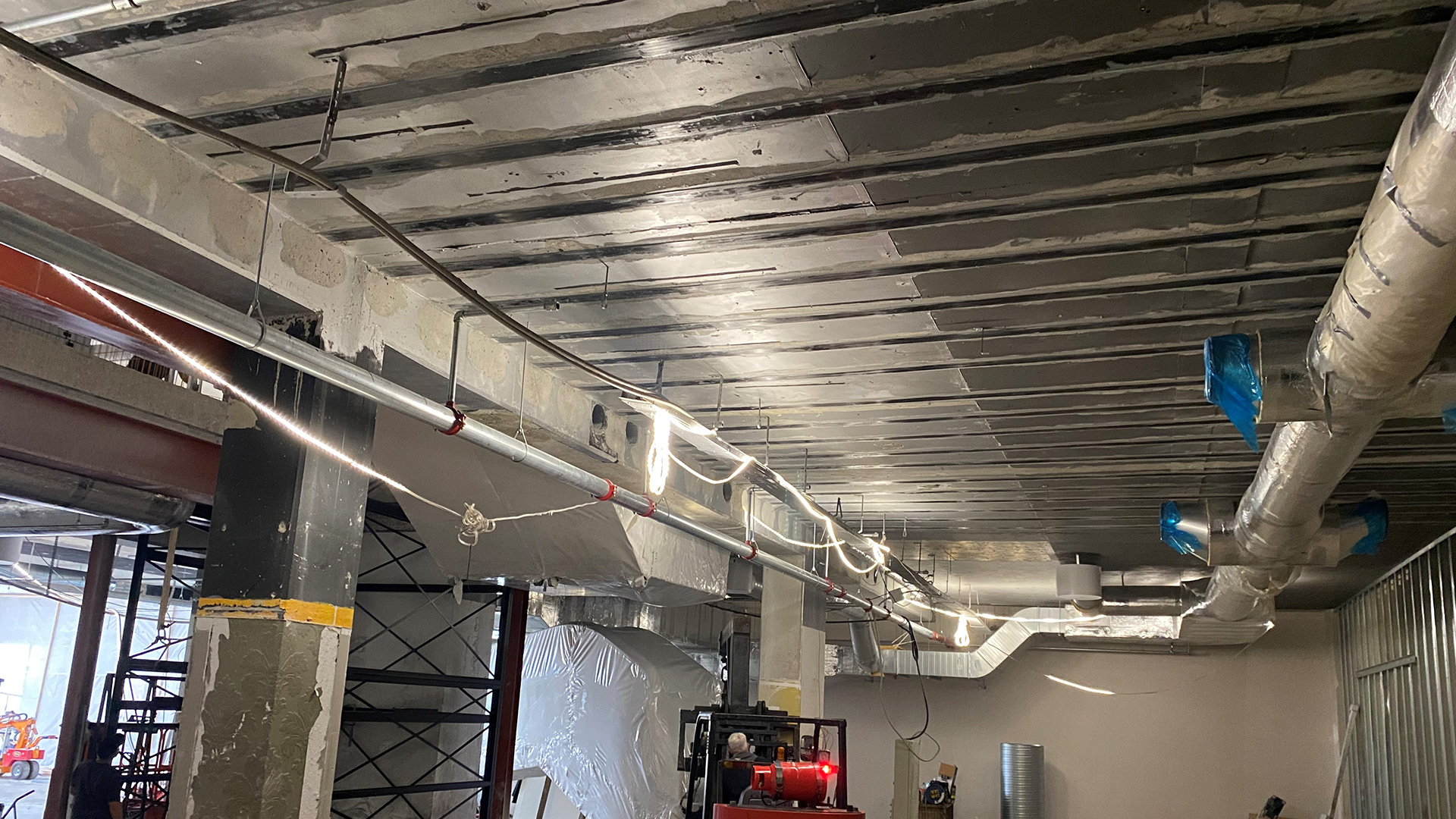 Concrete deck reinforcement