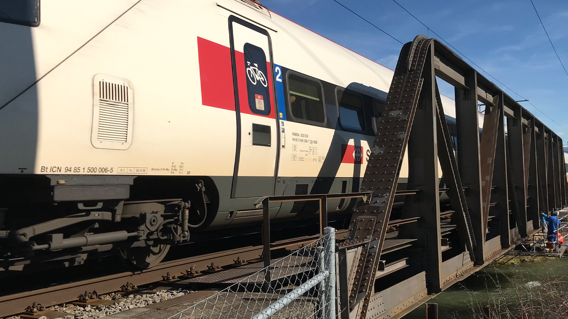 Reinforcement railway bridge
