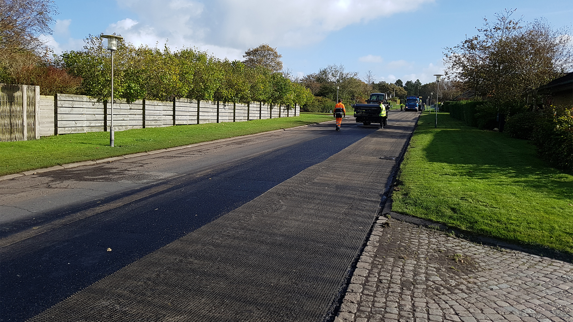 Residential road reinforcement