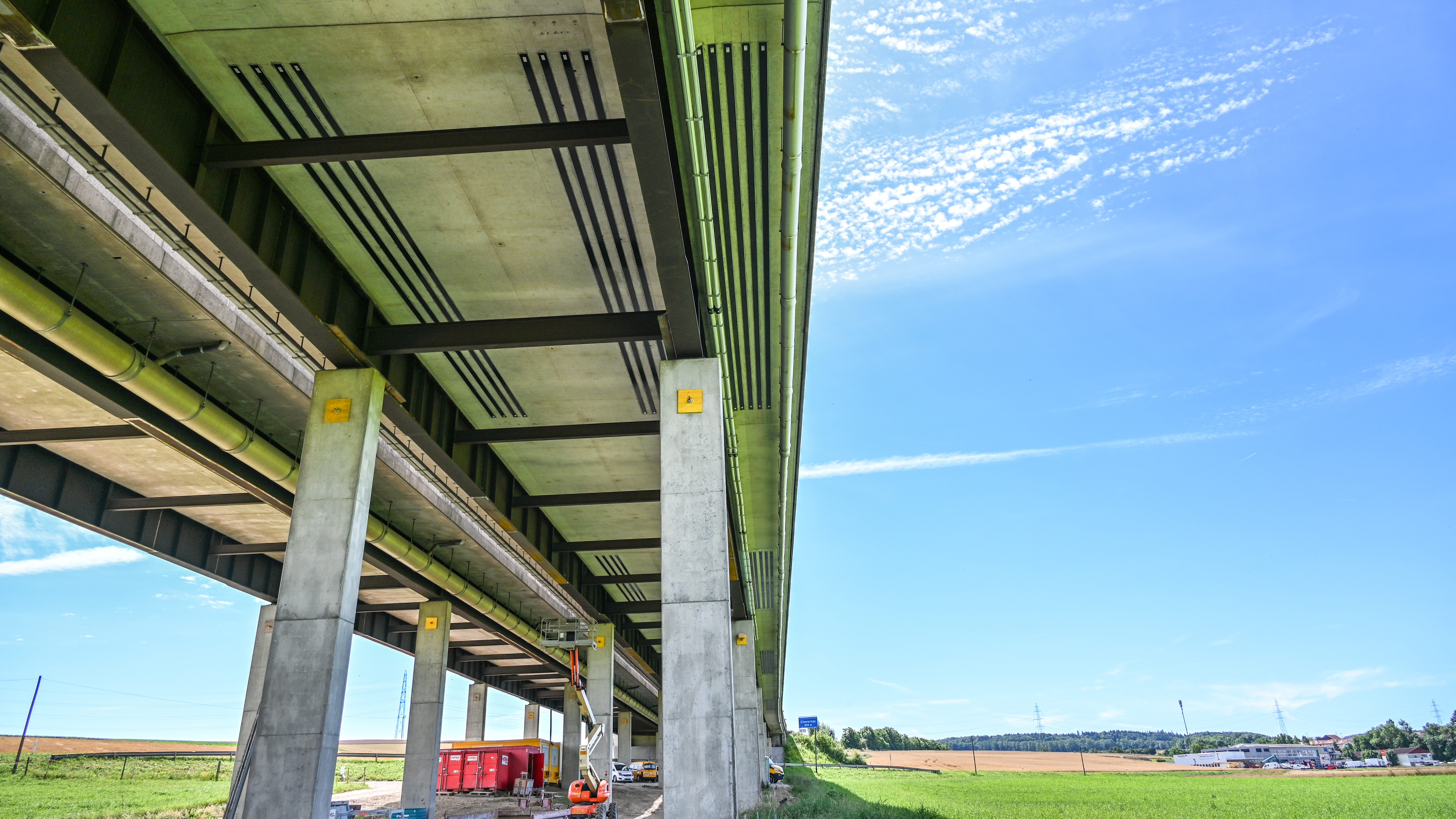 Reinforcement of the Viaducs du Chêne