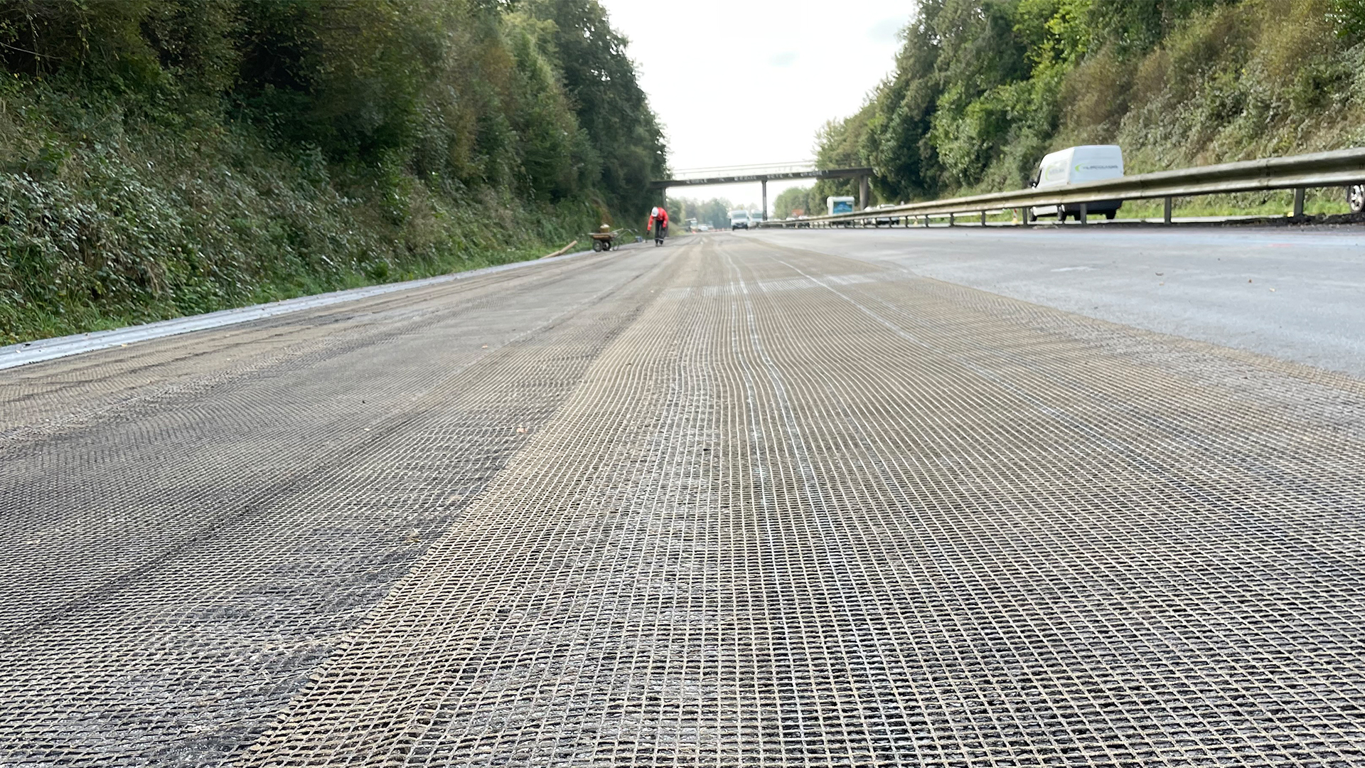 Reinforcement of National Road RN165