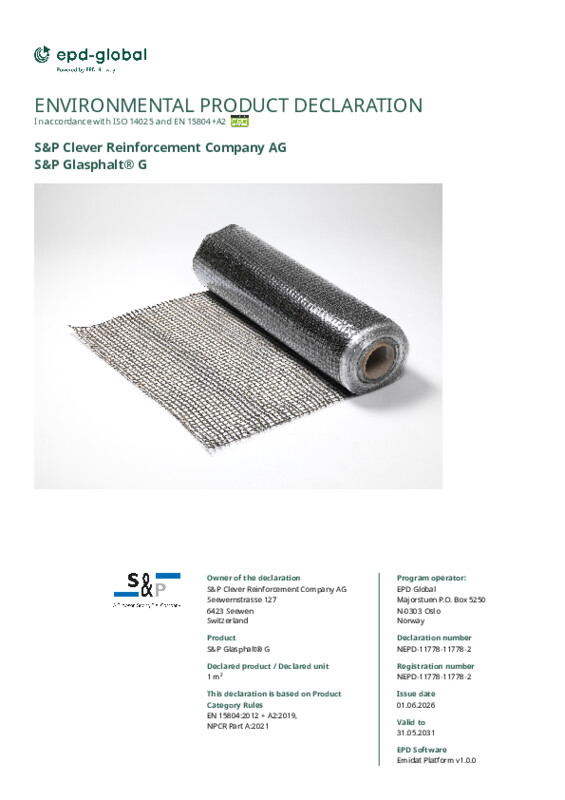 EPD S&P Glasphalt® G