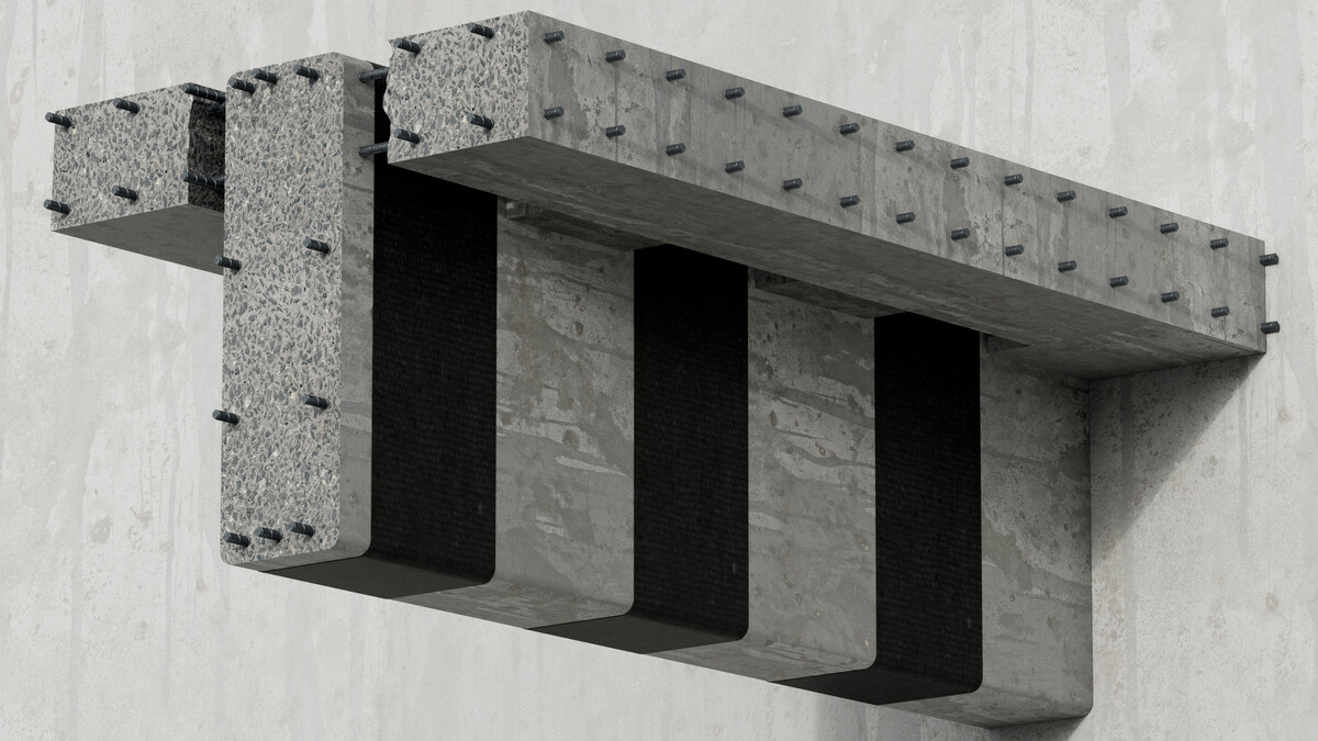Shear Reinforcement with Carbon Fabric | S&P C-Sheet Shear Reinforcement with Carbon Fabric | S&P C-Sheet