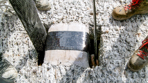 Shear Reinforcement wrapping with S&P C-Sheet