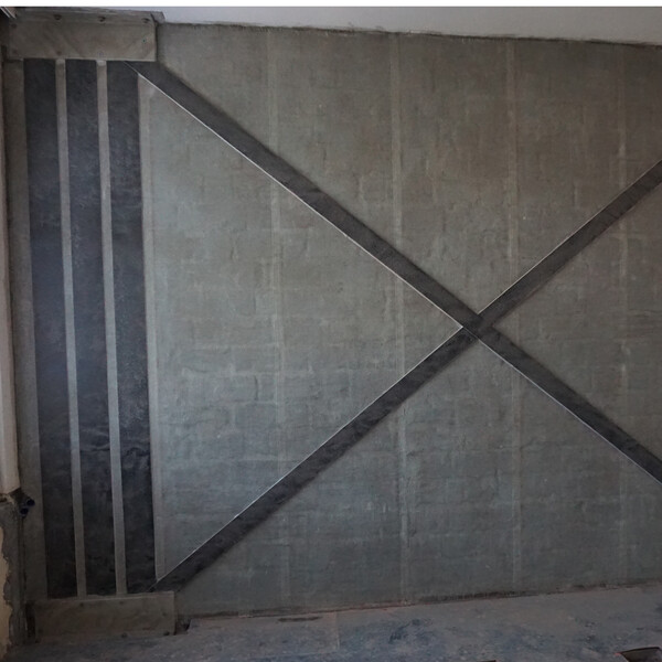 Strengthening of masonry with S&P G-Sheet (seismic enhancement)