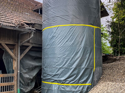 The surface was treated and protected during seven days of post-treatment. Image: S&P