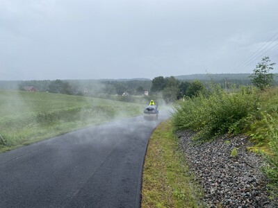 Installation of the levelling layer