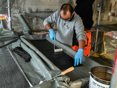 The S&P C-Sheet is impregnated with Resin 55 HP.