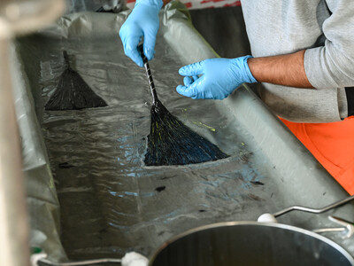 Ideal preparation of the S&P C-Anchor involves pre-impregnating it with S&P Resin 55 HP.