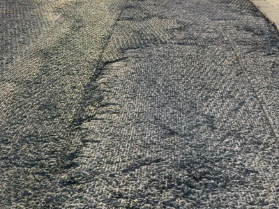 Visible deterioration after milling