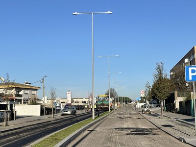 Condition of the pavement after milling and subsequent pothole filling