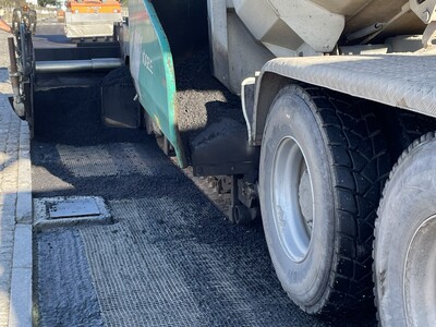 Application of asphalt