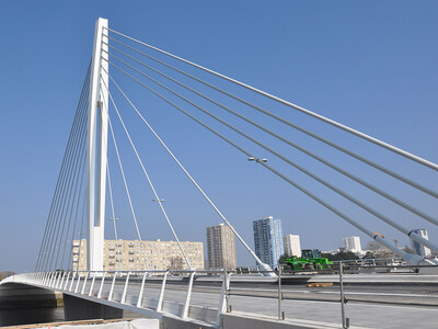 Application for anchorages in bridge construction