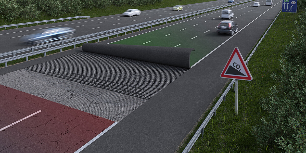 Sustainable Asphalt Reinforcement